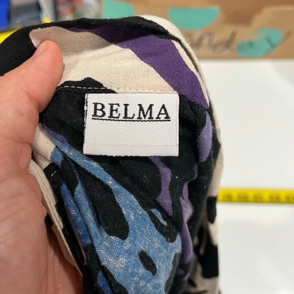 Belma 100% Cotton Sea Coral Boho True Wrap Midi Maxi Skirt Canvas Free Size OS - Picture 5 of 8